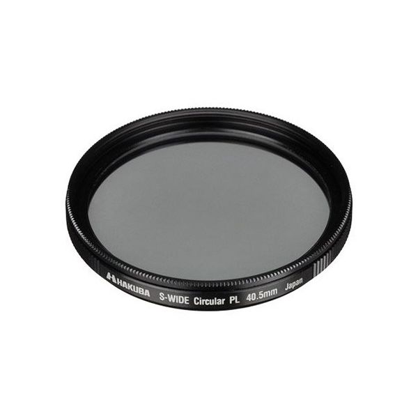 ハクバ写真産業 S(スクリュー)ワイドサーキュラーPLフィルター 40.5mm CF-SWCP405 1個 62-9762-53（直送品）