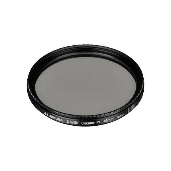 ハクバ写真産業 S(スクリュー)ワイドサーキュラーPLフィルター 46mm CF-SWCP46 1個 62-9762-55（直送品）