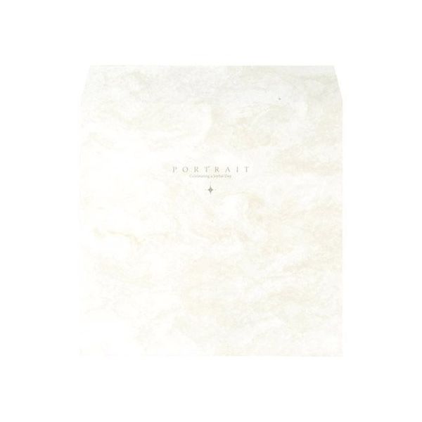 ハクバ写真産業 スクウェア台紙袋 ポートレイト 6切 5枚入 MCS-PSQ6 1セット(5枚) 62-9764-76（直送品）