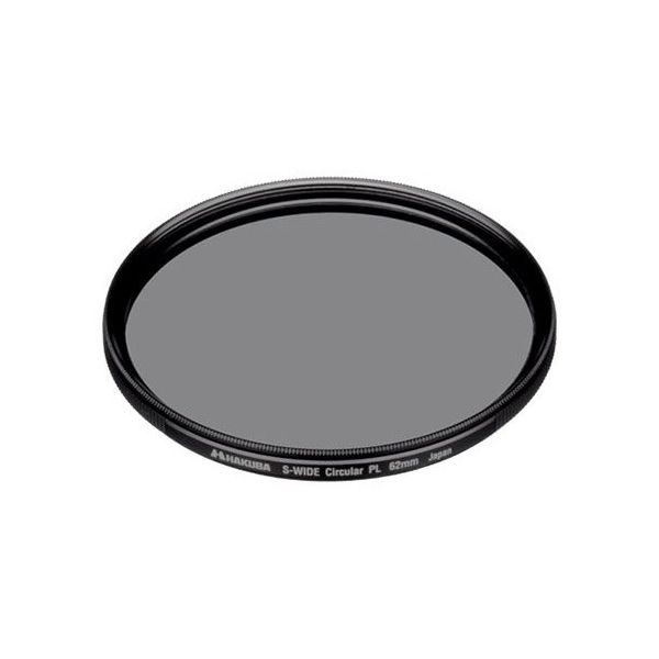 ハクバ写真産業 S(スクリュー)ワイドサーキュラーPLフィルター 62mm CF-SWCP62 1個 62-9771-26（直送品）