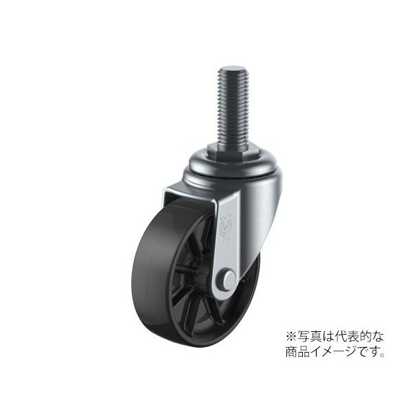 ユーエイ ST型キャスター 自在車ねじ込み式 ST-100