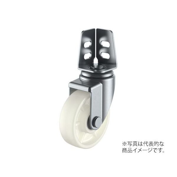 ユーエイ SA型キャスター 自在車アングル式 SA-100NB 1個 62-9789-38（直送品）