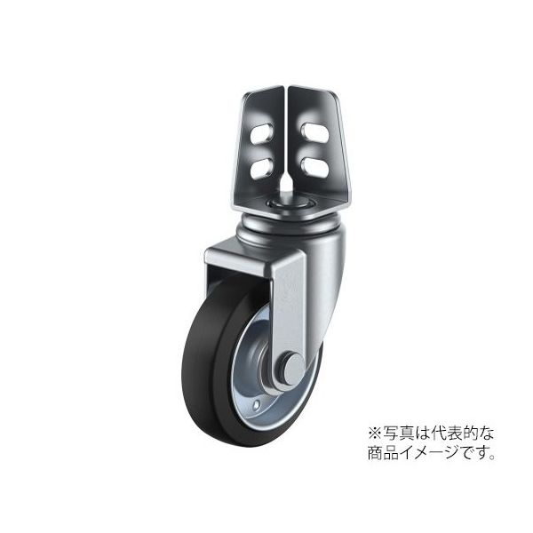 ユーエイ SA型キャスター 自在車アングル式 SA-100WE 1個 62-9789-46（直送品）