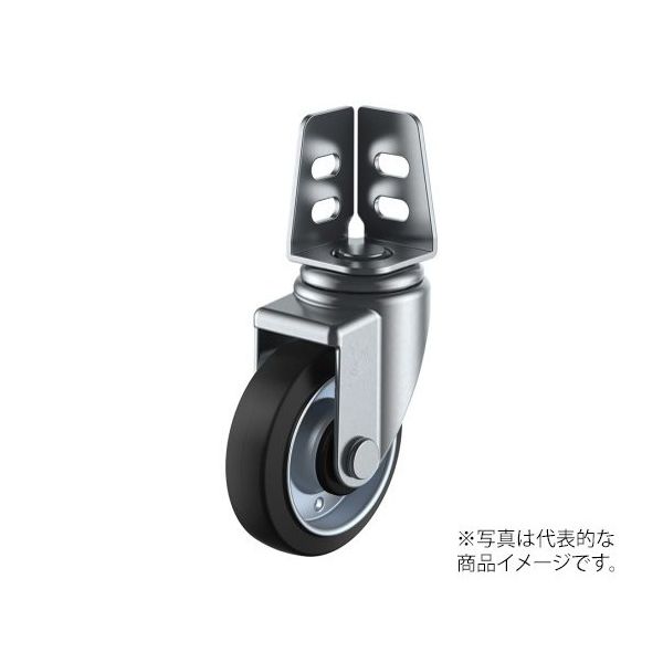 ユーエイ SA型キャスター 自在車アングル式 SA-100WP 1個 62-9789-48（直送品）