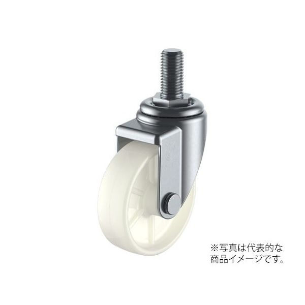 ユーエイ SJT型キャスター 自在車ねじ込み式 SJT-100NM16 40 1個 62-9790-82（直送品）