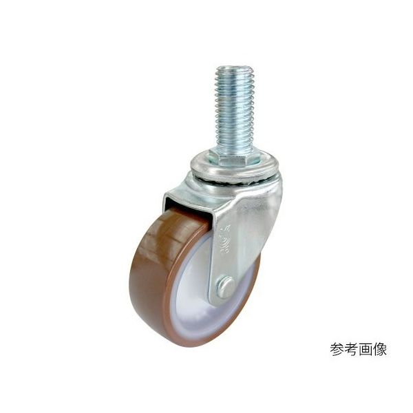 ユーエイ ST型キャスター 自在車ねじ込み式 ST-100UHFM12 35 1個 62-9792-34（直送品）