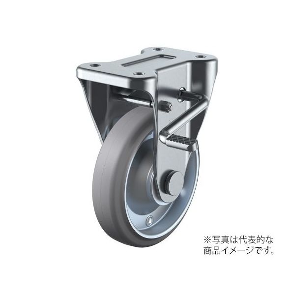 超話題新作 ユーエイ WKB 固定車プレート式(ストッパー付) KB型キャスター オフィス家具小物・パーツ