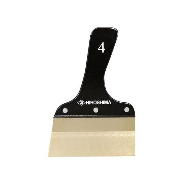 広島 プロユース セラミックコートパテベラ 4寸 621-64 1個 64-4385-85（直送品）