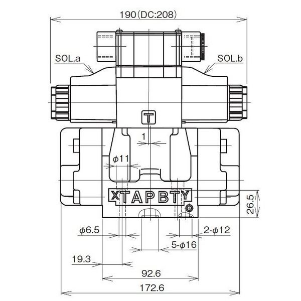 ダイキン工業 電磁パイロット切換弁 JSP-G03-4CB-40-X 1PC（直送品） - アスクル