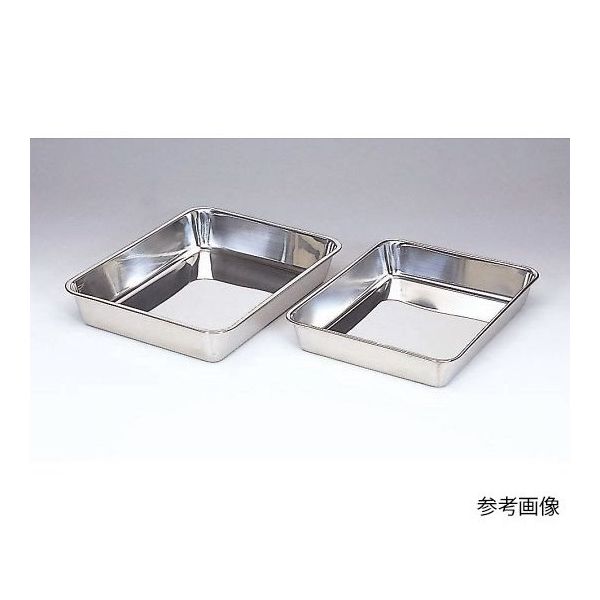 広島 ステンレス糊盆 大 153-01 1個 64-4383-23（直送品）