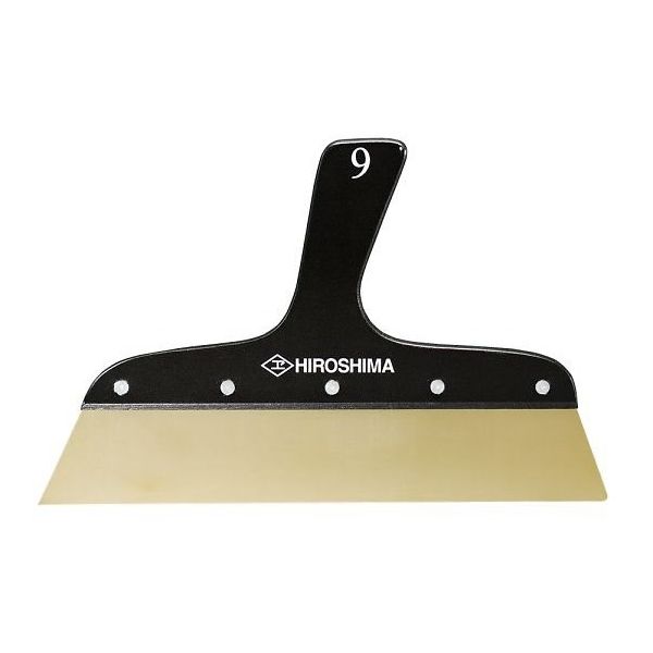 広島 プロユースセラミックコート地ベラ 1.2mm厚 9寸 138-13 1個 64-4383-10（直送品）