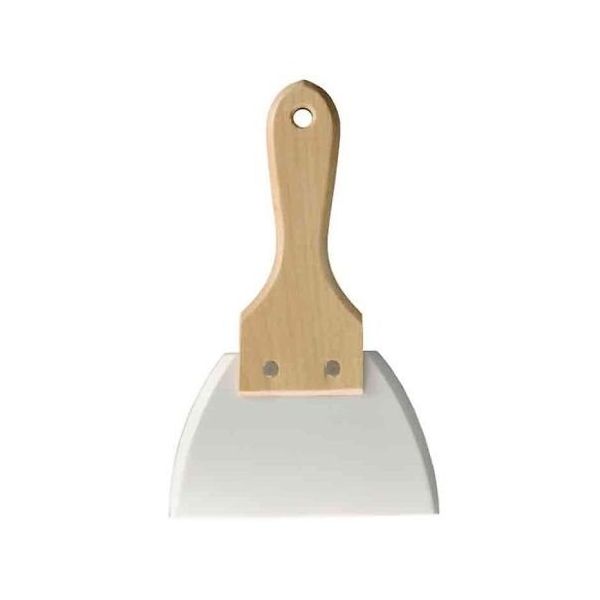 広島 ゴムヘラ シリコンホワイト 125 327-03 1個 64-4384-25（直送品）