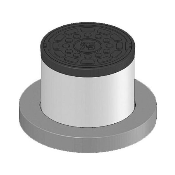 前澤化成工業 汚 防護蓋プ 200 塩ビ製 BH-T8B 200VE 1個 64-5110-50（直送品）