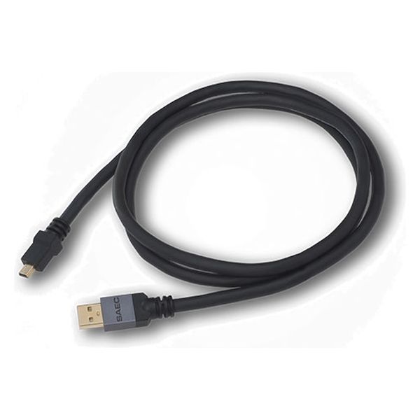 サエクコマース PCTripleC EX導体 USBケーブル USB A-miniB 1.2m SUS020A-MINIB1.2M 1個（直送品）