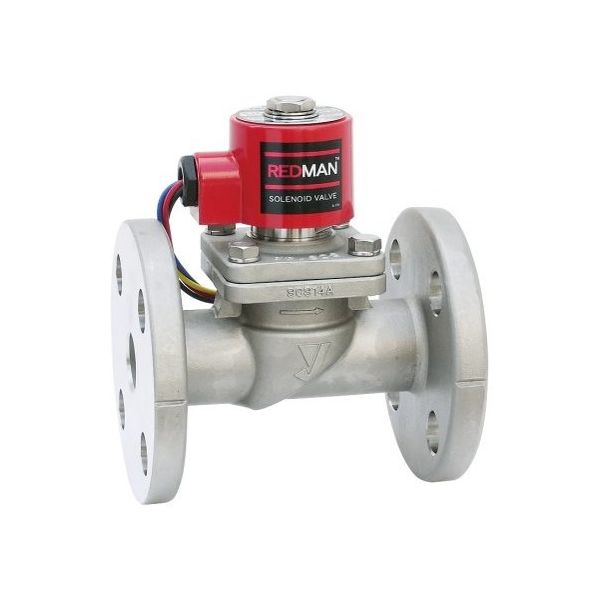 ヨシタケ ピストン式電磁弁 DPー100F(65A、2ー1/2B)接続:JIS10KFF DP-100F -65A 1個（直送品）