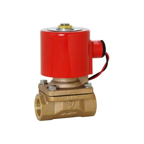 ヨシタケ ダイヤフラム式電磁弁 DPー12D(25A、1B)接続:JISRc DP-12D -25A 1個 62-6218-01（直送品）