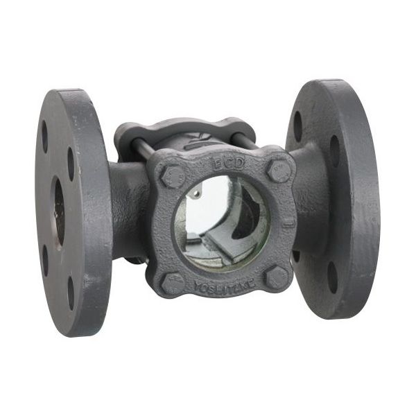 ヨシタケ 透視式サイトグラス SLー1F(25A、1B)接続:JIS10KFF SL-1F -25A 1個 62-6217-30（直送品）