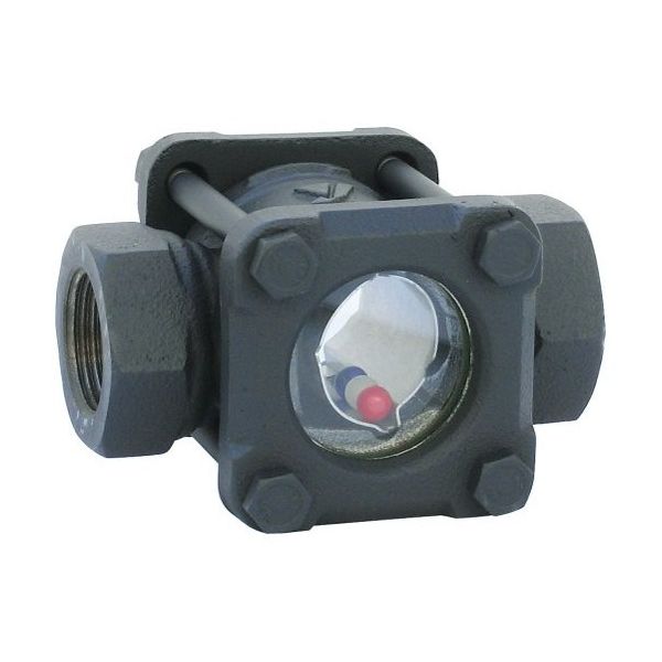 ヨシタケ ボール式サイトグラス SBー1S(50A、2B)接続:JISRc SB-1S -50A 1個 62-6217-44（直送品）