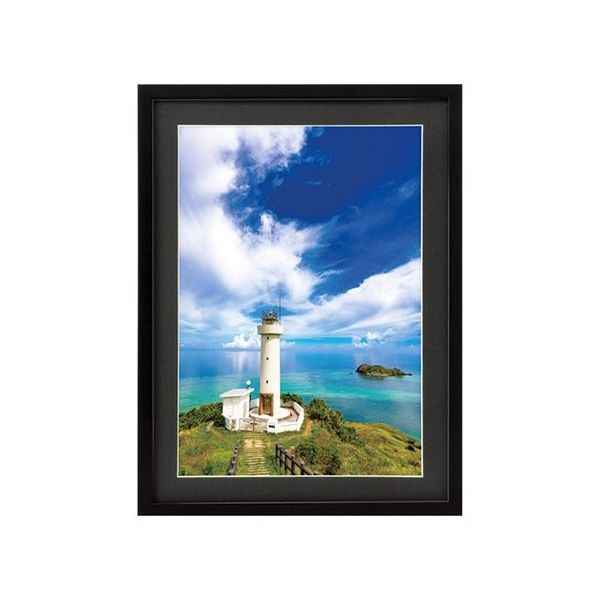 ハクバ写真産業 木製額縁 MMー01 A3サイズ ブラック FWMM01-BKA3 1個 62-9754-89（直送品）