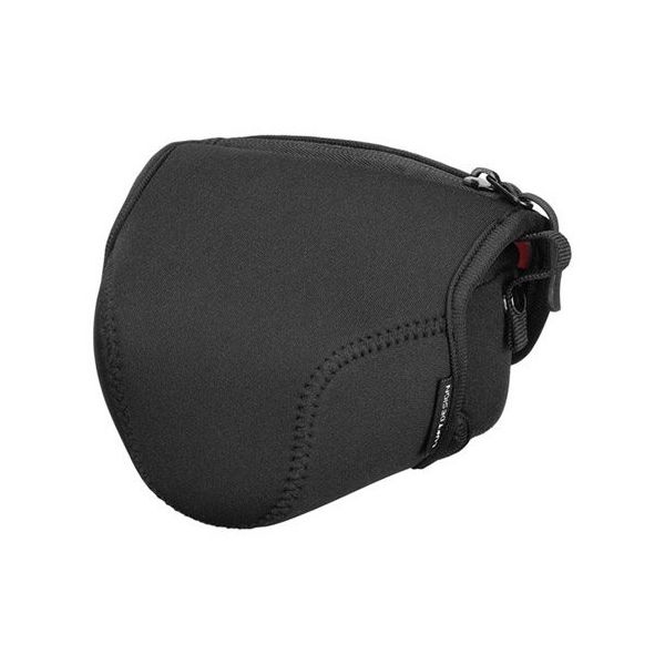 ハクバ写真産業 ルフトデザイン スリムフィット カメラジャケット Sー60 ブラック DCS-03S60BK 1個 62-9753-85（直送品）