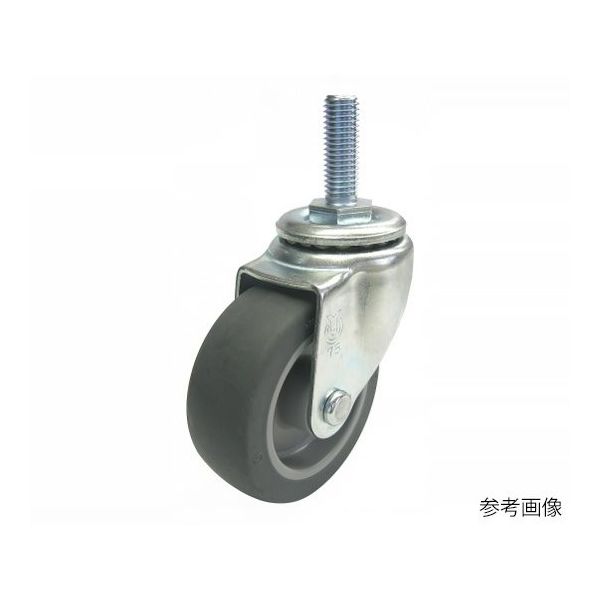 ユーエイ ST型キャスター 自在車ねじ込み式 ST-75ELW3/4 40 1個 62-9793-56（直送品）