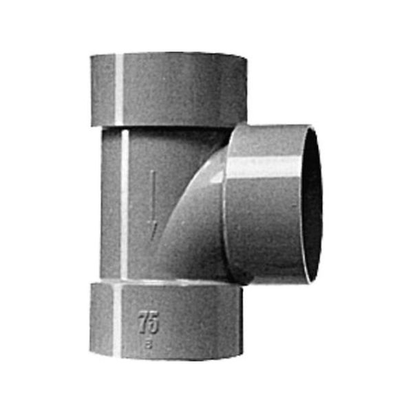 前澤化成工業 DV継手 DV90°Y 200 DVDT200 1個 64-5115-47（直送品）