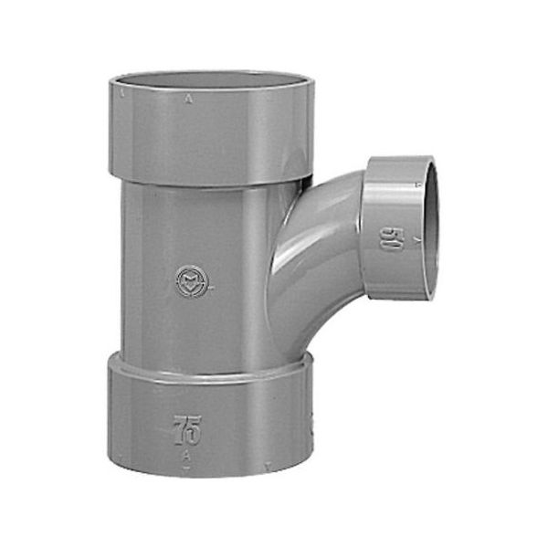 前澤化成工業 VU継手 VU90°大曲Y 200X100 VULT200X100 1個 64-5115-38（直送品）