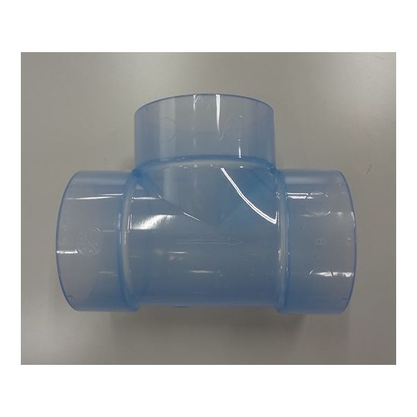 前澤化成工業 VU継手 VU90°Y 透明 VUDT 64-5115