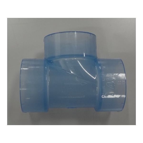 前澤化成工業 DV継手 DV90°Y 透明 DVDT40 1個 64-5115-91（直送品）