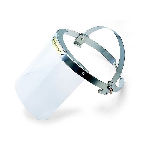 理研オプテック ヘルメット取付型防災面 206V(バイザー付) クリア 206V 8" 1個 65-1337-60（直送品）