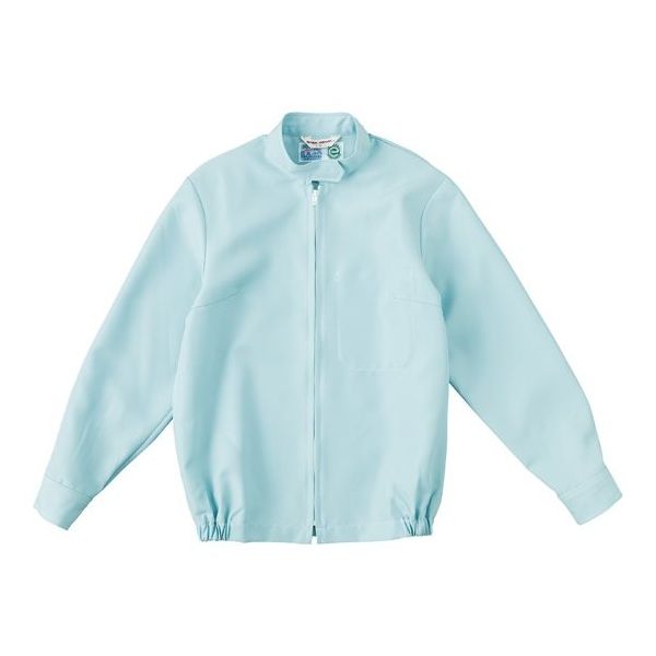 アズワン 女性上着 クリーンルーム サックス 4L ハイネック 65-1701-99 1着（直送品） 7,810円
