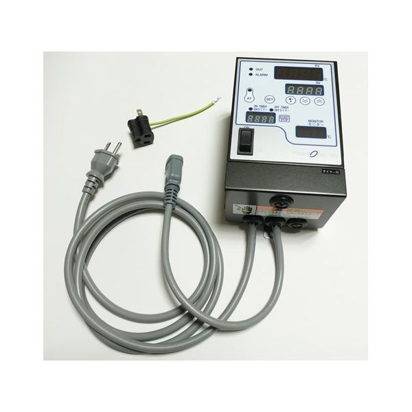 スリーハイ デジタル温度調節器(モノワン120) タイマー付 100V用電源コード付 monoOne-120T-CD100 1個 65-1713-35（直送品）