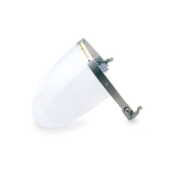理研オプテック ヘルメット取付型防災面 クリア 300(W)×270(H)×2mm NS-209 8" 1個 65-1745-44（直送品）