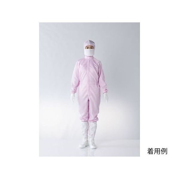 東洋リントフリー 防塵ツナギ服 ピンク 5L FC133C-04 1枚 65-1915-63（直送品）