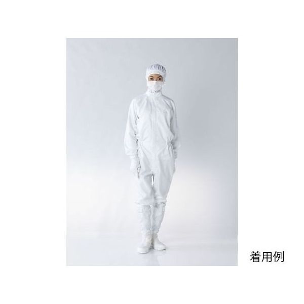 東洋リントフリー ESD対策ツナギ服 白 5L FS150C-01 1枚 65-1916-45（直送品）
