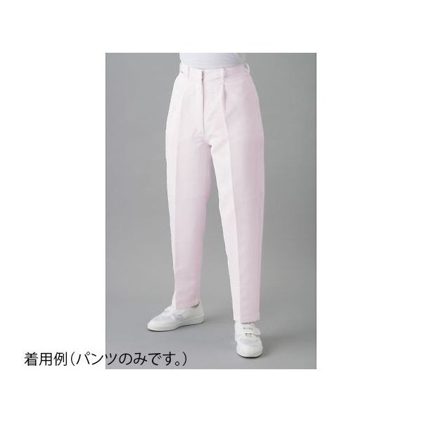 【サイズ交換OK】 女性用 クリーンパンツ 東洋リントフリー ピンク 1 JA351B-04 LL 研究用衣類・小物
