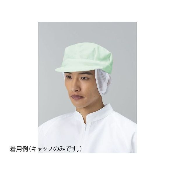 東洋リントフリー クリーンキャップ グリーン L JA470A-03 1枚 65-1916-99（直送品）