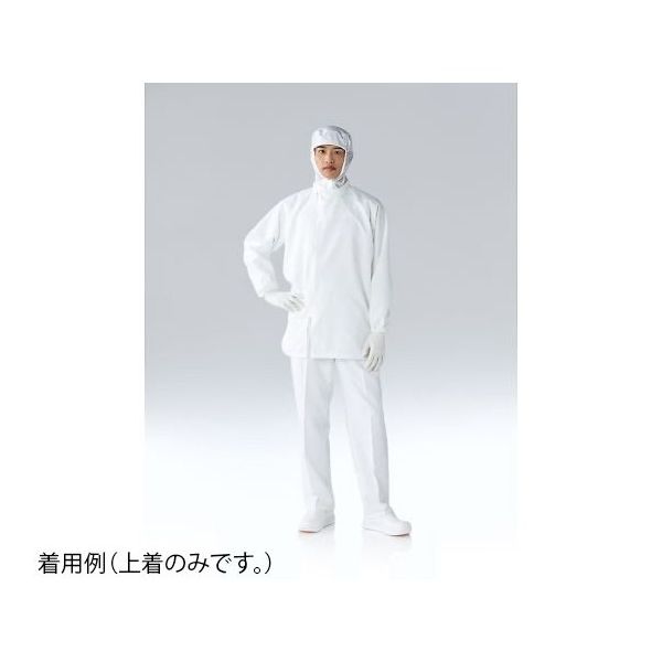 東洋リントフリー クリーン上着 白 5L JE266C-01 1枚 65-1917-35（直送品）