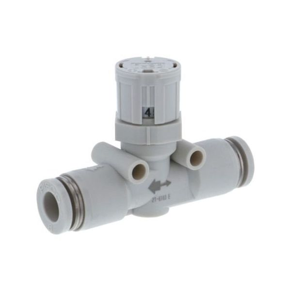 日本ピスコ スピードコントローラダイヤル付タイプ ユニオンストレート(標準タイプ) JSGU6W 1個 65-2022-94（直送品）