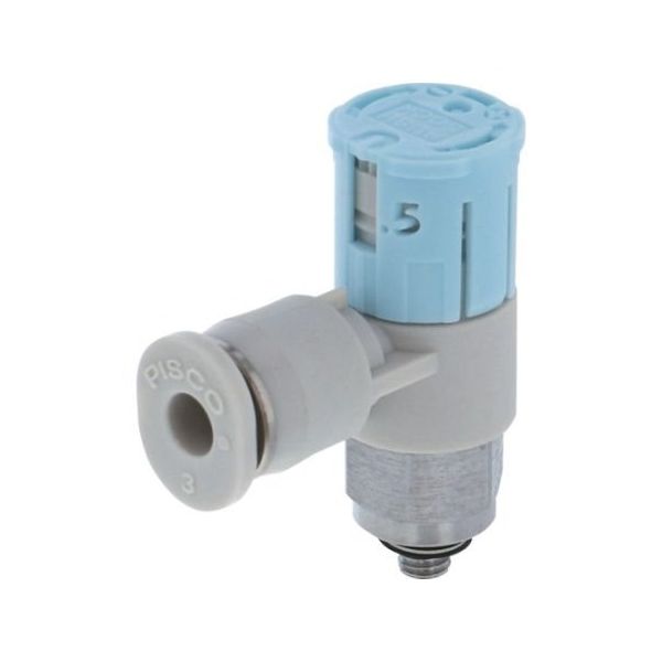 日本ピスコ スピードコントローラダイヤル付タイプ エルボ メーターイン制御 流量:標準タイプ JSGC3-M3BW 1個（直送品）