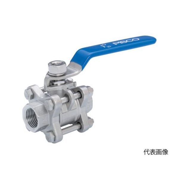 日本ピスコ SUS316相当ボールバルブ 3ピース、フルボアタイプ NSBVF