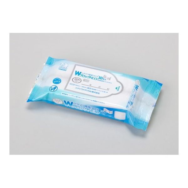 ハクゾウメディカル ハクゾウ環境クロス WブロックNEO 大判 150×300mm 30枚入 2600270 1個(30枚)（直送品）
