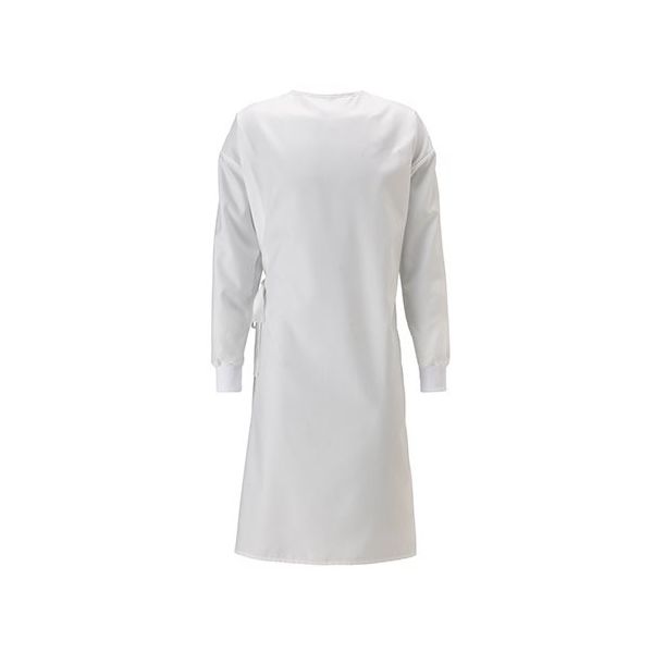 ゴールドウイン リユース アイソレーションガウン AC滅菌対応 PA7915HA-W-F 1枚 65-3676-35（直送品）