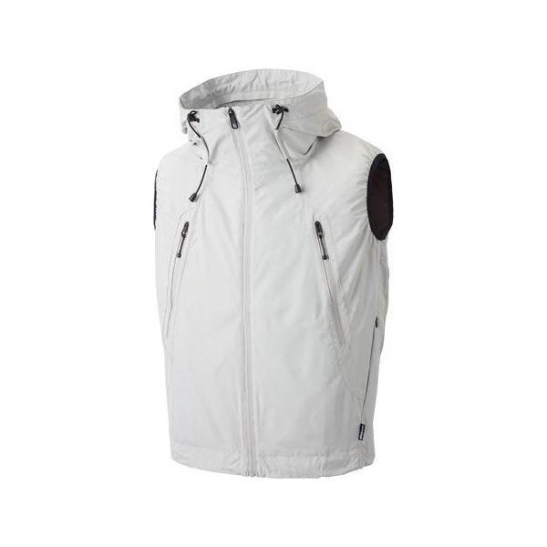 アタックベース チタンフードベスト L グレー 3540 1枚 65-3358-31（直送品）