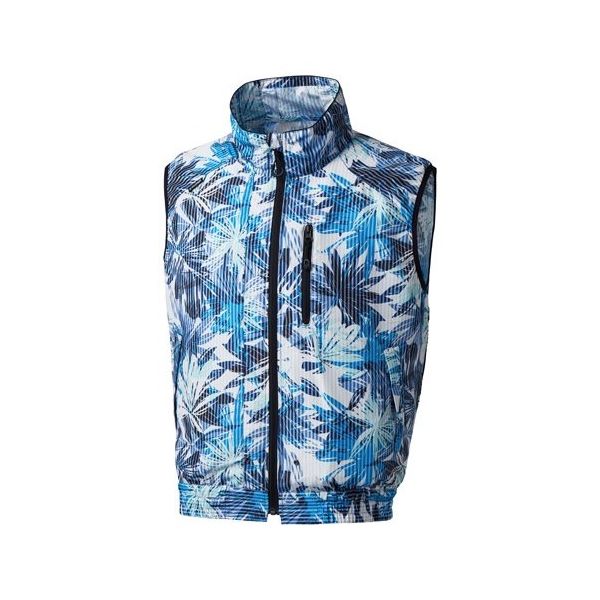 アタックベース ベスト M ボタニカルブルー 050 1枚 65-3358-86（直送品）