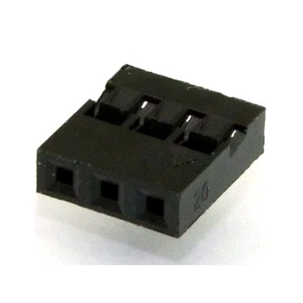 共立電子産業 2mmピッチミニQIコネクタ 3ピン×1列 20個入 QI2mm-3 1袋(20個) 65-3729-45（直送品）