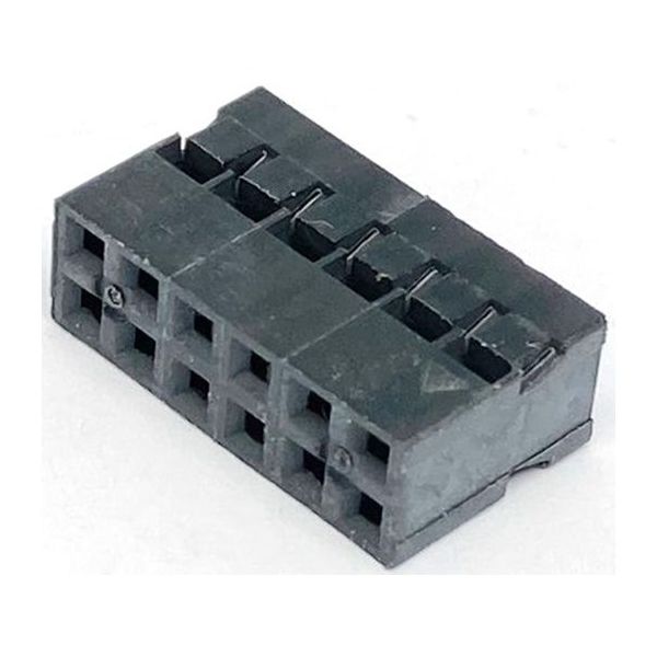 共立電子産業 2mmピッチミニQIコネクタ12P(6Px2列) 20個入 QII2mm-12 1袋(20個) 65-3734-23（直送品）