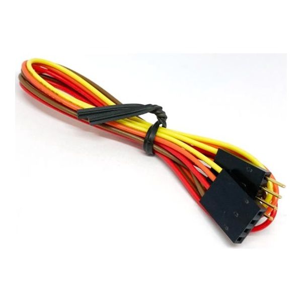 共立電子産業 QIケーブル4Sー4P 5本入 311-356 1袋(5本) 65-3734-43（直送品）