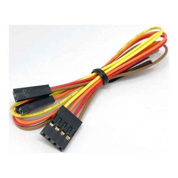 共立電子産業 QIケーブル4Sー1Sx4 5本入 311-261 1袋(5本) 65-3734-54（直送品）