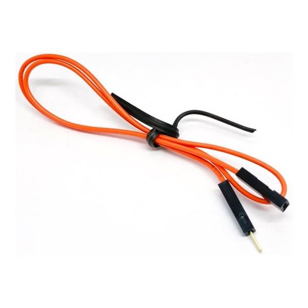 共立電子産業 QIケーブル1Sー1P 橙 5本入 311-216-6 1袋(5本) 65-3734-57（直送品）